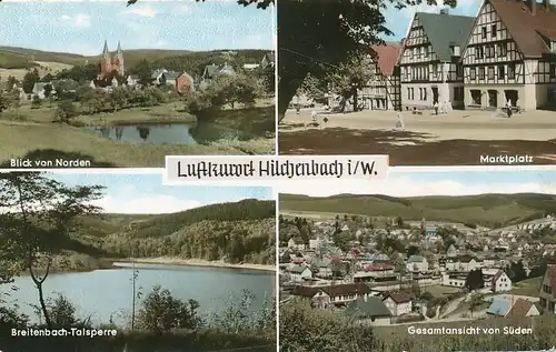 Hilchenbach Teilansichten gl1965 132.567