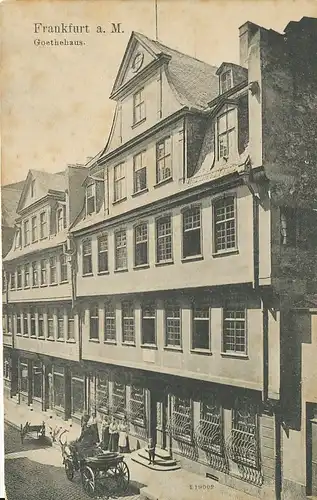 Frankfurt a.M. Goethehaus ngl 131.977