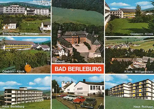 Bad Berleburg Teilansichten gl1976 132.563