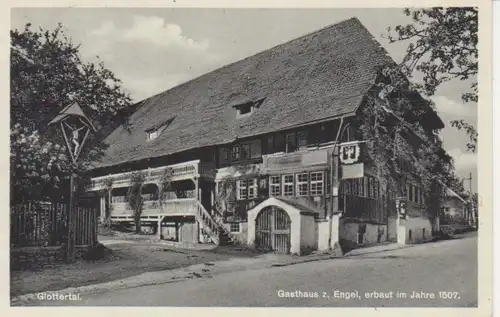 Glottertal/Freiburg Gasthaus zum Engel gl1933 207.048