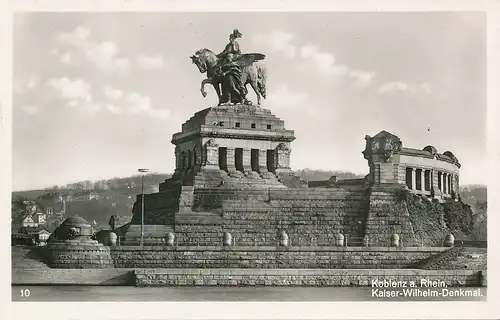 Koblenz a.Rh. Kaiser-Wilhelm-Denkmal ngl 133.953