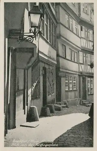 Frankfurt a.M. Altstadt am Fünffingerplatz ngl 131.949