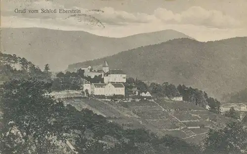 Schloss Eberstein Gernsbach Schwarzwald gl1927 135.968