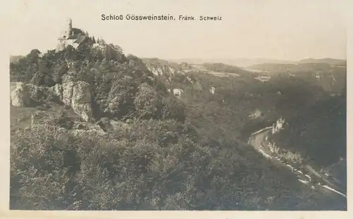 Schloss / Burg Gößweinstein in Bayern ngl 136.006