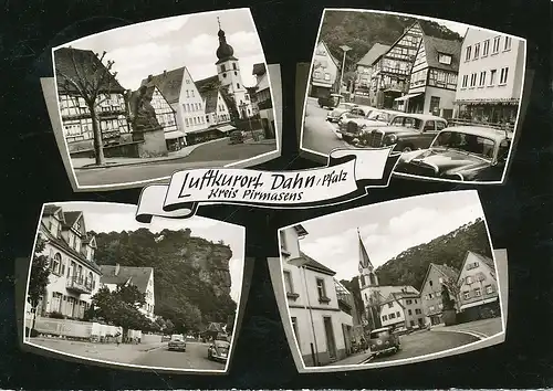 Dahn/Pfalz Teilansichten gl1975 131.817
