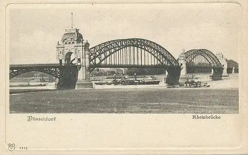 Düsseldorf Rheinbrücke ngl 132.711