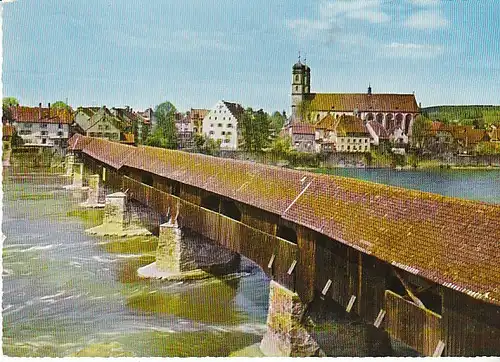 Säckingen a.Hochrhein alte Rheinbrücke ngl C1132