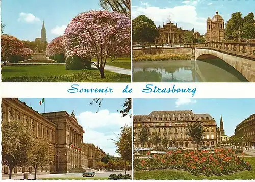 Strasbourg Mehrbildkarte ngl C1184