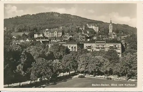 Baden-Baden Blick vom Kurhaus ngl 132.964