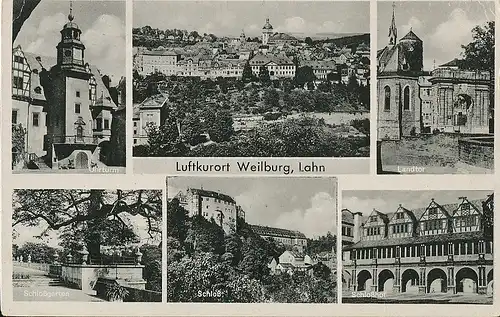 Weilburg/Lahn Teilansichten ngl 131.439