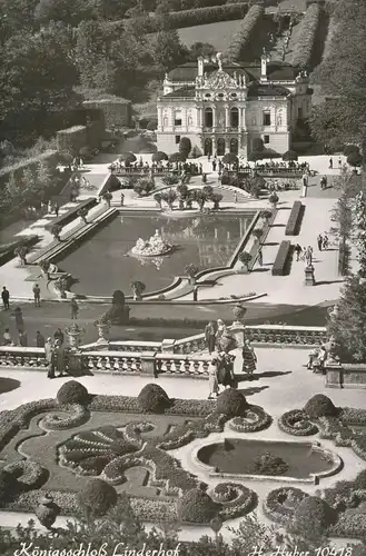 Schloss Linderhof in Ettal Anlagen gl1959? 136.138