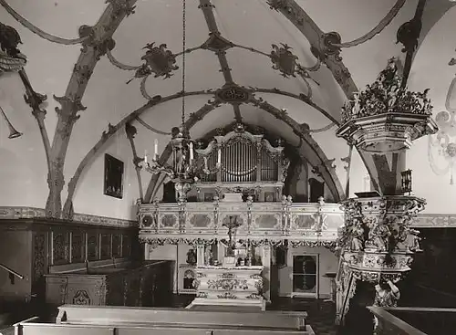 Schloss Burgk Kapelle Silbermann-Orgel ngl C4277