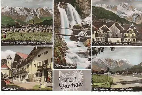 Gruss aus Farchant Mehrbildkarte ngl C1027