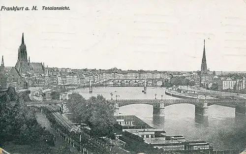 Frankfurt a.M. Totalansicht feldpgl1917 131.936