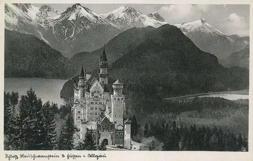 Schloss Neuschwanstein in Schwangau ngl 136.166