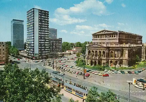 Frankfurt a.M. Partie am Opernplatz gl1966 131.850