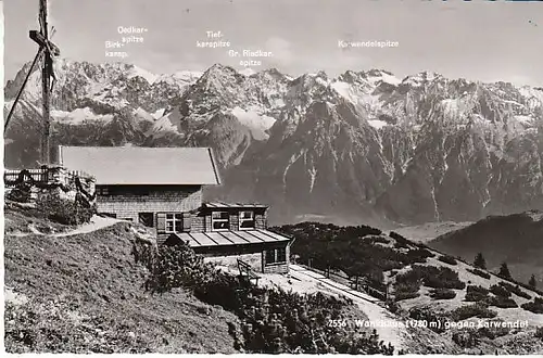 Wankhaus gegen Karwendel gl1959 C1047