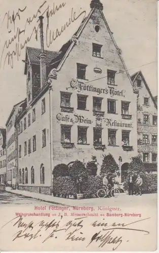 Nürnberg Hotel Föttinger gl1911 209.050