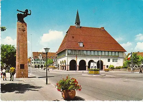 Freudenstadt Schwarzwald Stadthaus gl1970 C1243