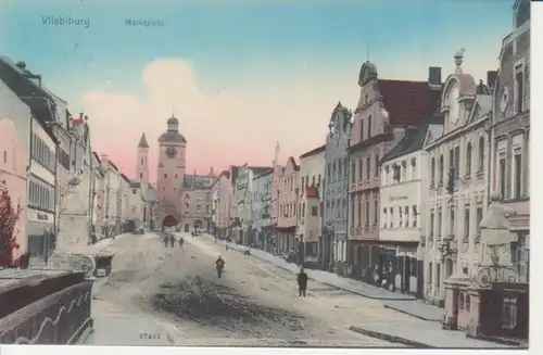 Vilsbiburg Marktplatz gl1912 208.646