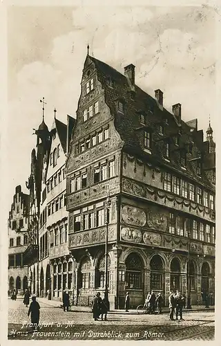 Frankfurt a.M. Haus Frauenstein gl1927 131.933