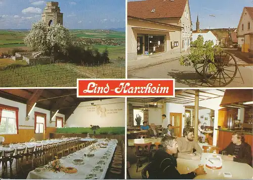 Harxheim Gasthaus Metzgerei Lind ngl 131.484