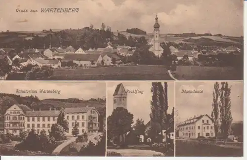 Wartenberg Sanatorium Rocklfing Totale gl1918 203.492