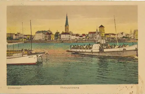 Düsseldorf Rheinpanorama ngl 132.610