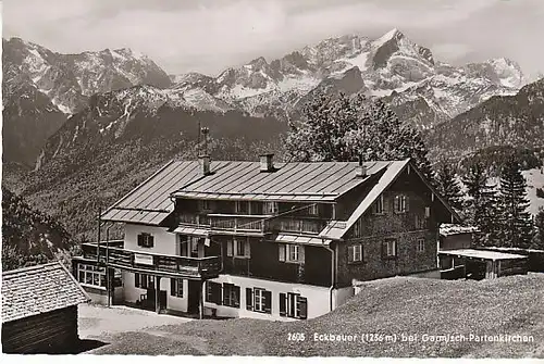 Bergasthof Eckbauer bei Garmisch ngl C1331