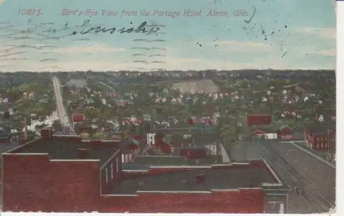 Akron, Ohio Panorama gl1913 204.419