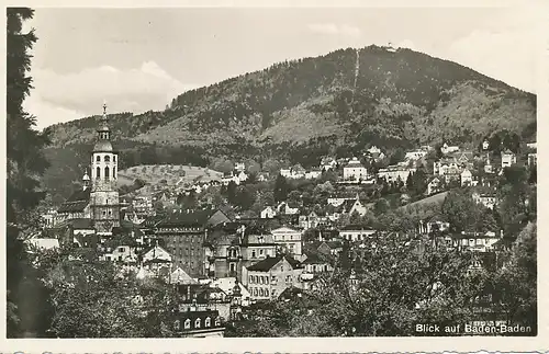 Baden-Baden Stadtansicht gl1936 132.911