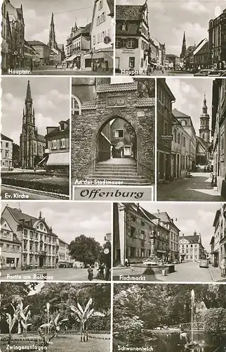 Offenburg Teilansichten gl1959 133.136