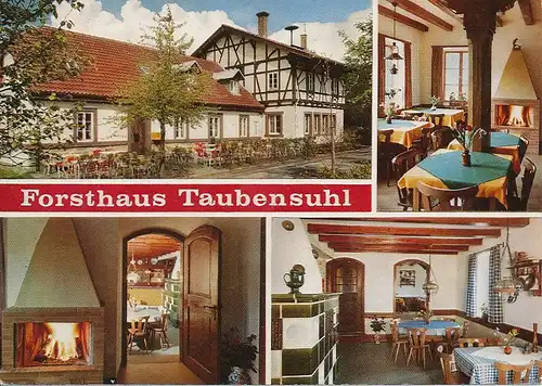 Waldgaststätte Forsthaus Taubensuhl gl1976 131.532