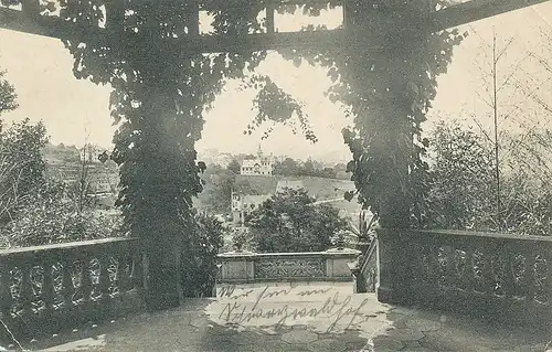 Baden-Baden von der Schlossterrasse gl1925 132.907