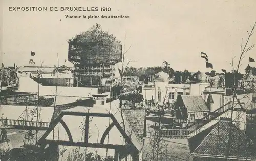 Bruxelles Expo 1910 Plaine des attractions ngl 136.430