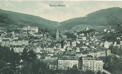 Baden-Baden Panorama gl1907 132.945