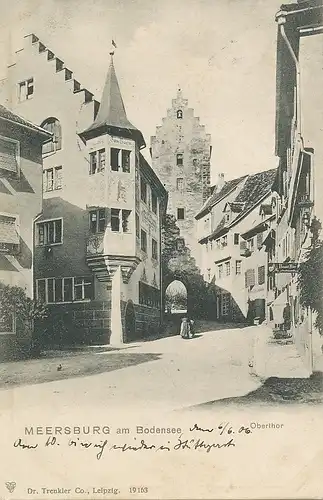 Meersburg Partie am Obertor gl1906 133.340