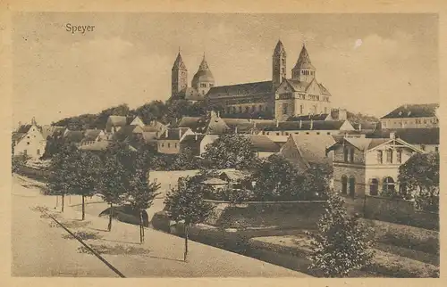 Speyer Teilansicht gl1929 131.561