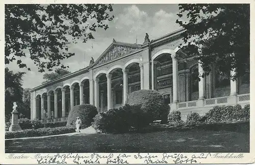 Baden-Baden Trinkhalle gl1939 132.961