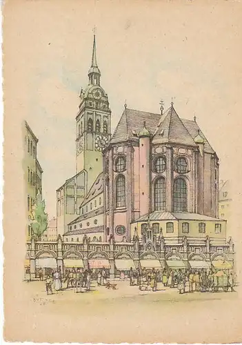 BÜTTNER München Stadtpfarrkirche St.Peter ngl C1936