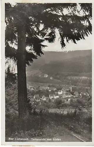 Bad Liebenzell Schwarzwald Teilansicht gl1939 C1231