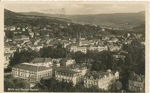 Baden-Baden Panorama gl1934 132.981