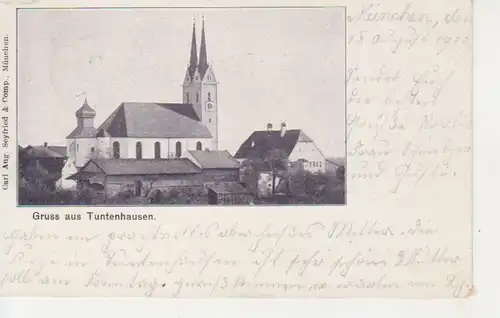 Tuntenhausen Blick zur Kirche gl1900 208.400