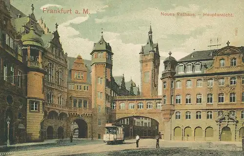 Frankfurt a.M. Neues Rathaus gl1906 132.310