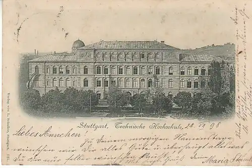Stuttgart Technische Hochschule gl1898 C1413