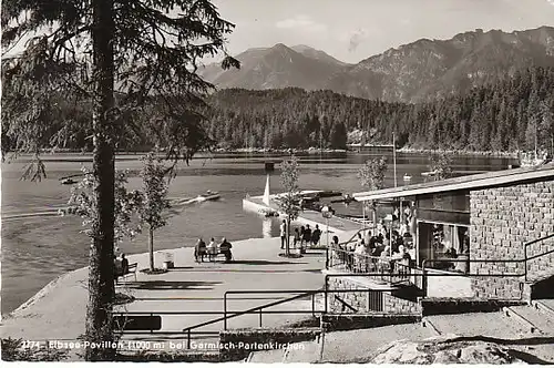 Eibsee-Pavillon bei Garmisch-Partenkirchen gl1959 C1321