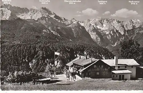 Bergasthof Eckbauer bei Garmisch gl1960 C1332