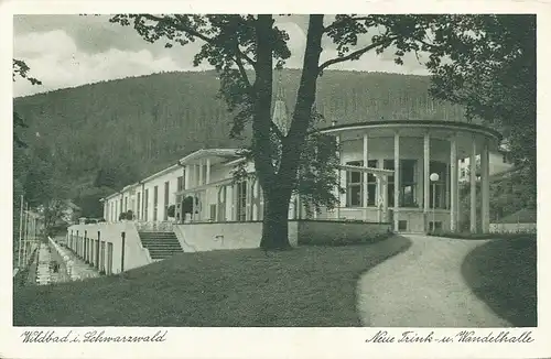 Bad Wildbad Neue Trink- und Wandelhalle gl1956 133.526