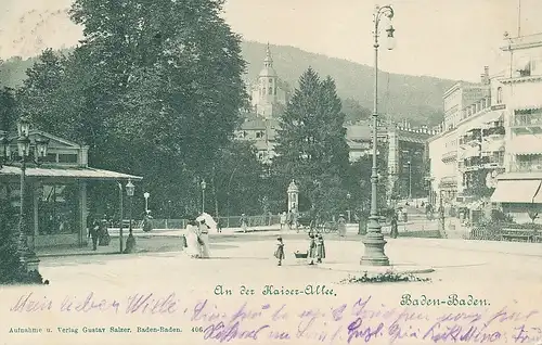 Baden-Baden An der Kaiser-Allee gl1902 132.946