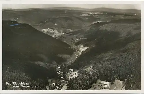 Bad Rippoldsau vom Flugzeug aus gl1933 133.096